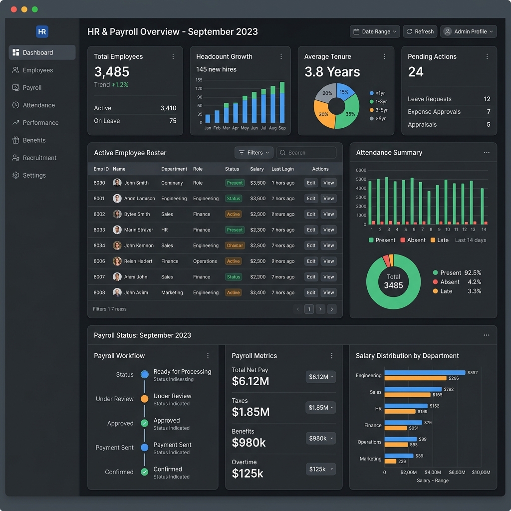 ERP & HRIS System